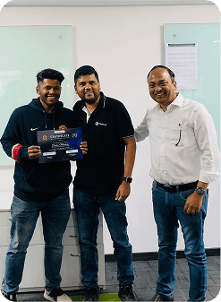 FinAtoZ team celebrating shared success