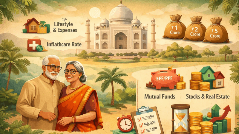 Featured image for: How Much Do You Need to Retire in India?