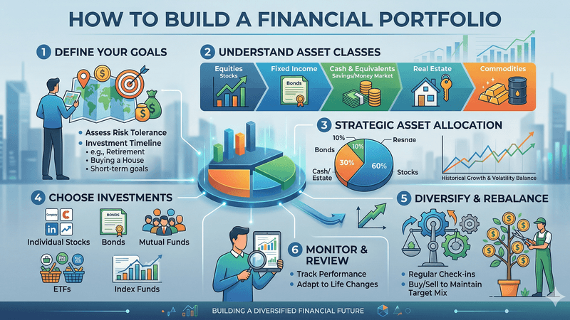 Featured image for: How To Build A Financial Portfolio